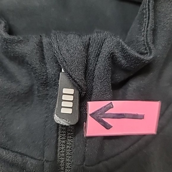 Lands' End Black Full Zip Lightweight Jacket Women's Size XL Activewear EUC - Picture 15 of 15